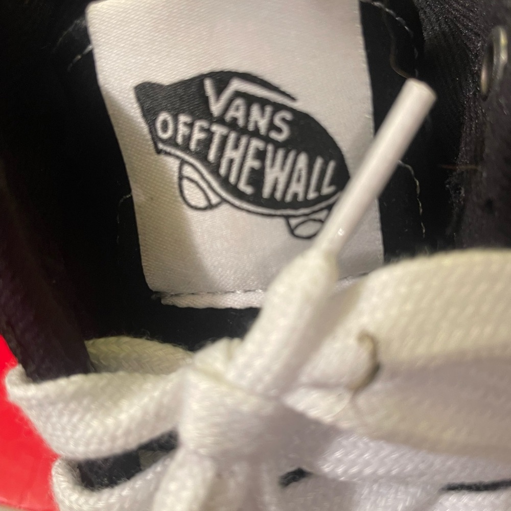 Vans skate sk8-Hi skate is tan checkerboard VNOA5FCC89C size 4.0 M for boy - Picture 7 of 12
